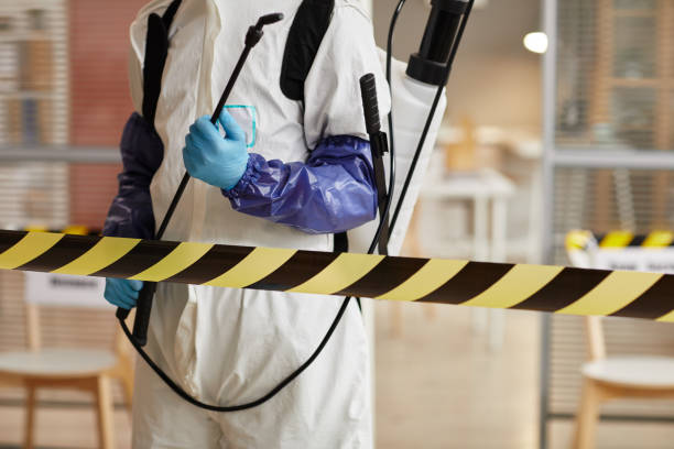 Professional Blood Cleanup technician working in Sauk Centre, MN